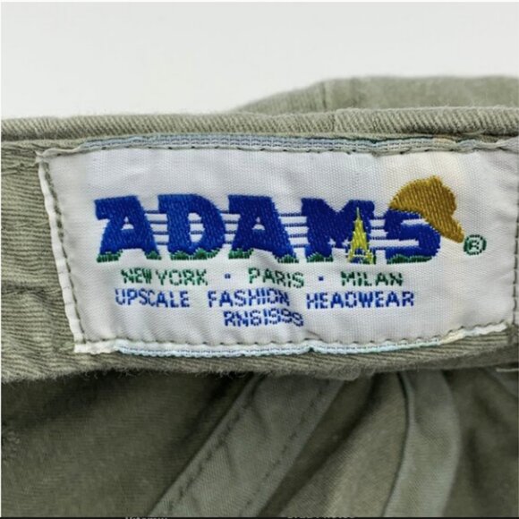 Adams Golf Hat with Leather Adjustable Strap - Picture 7 of 7